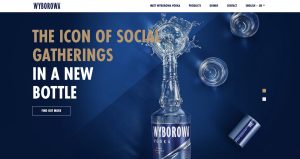 Wyborowa vodka website
