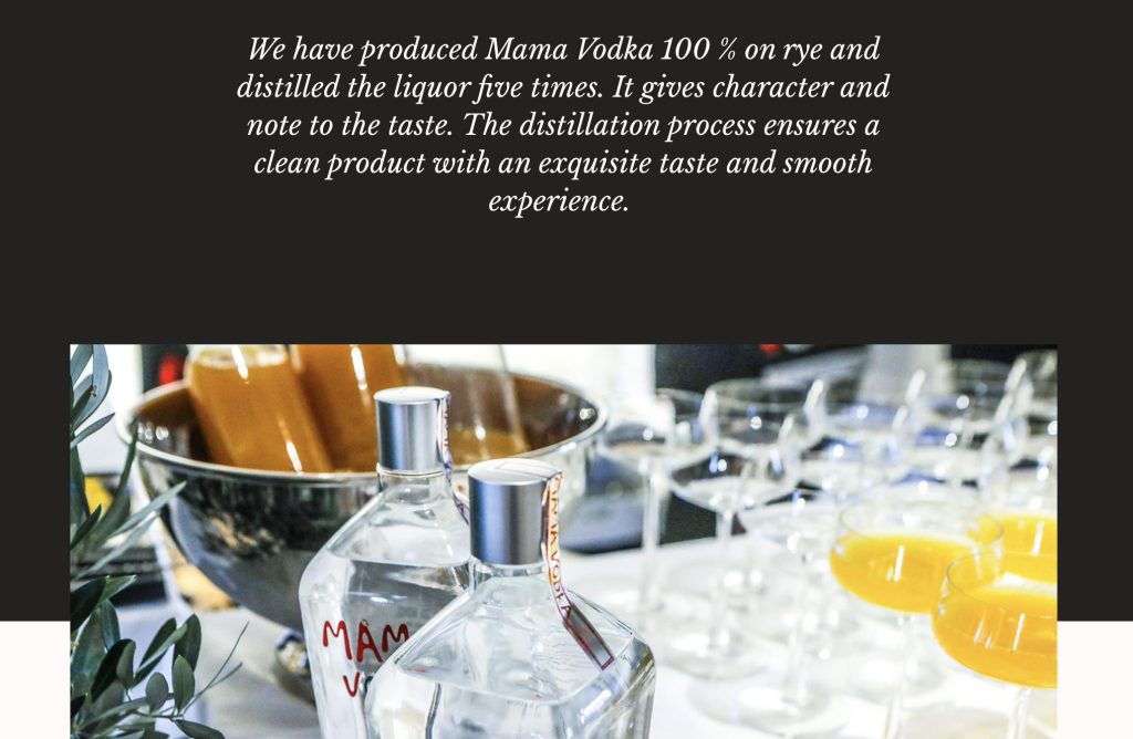 Mama vodka page