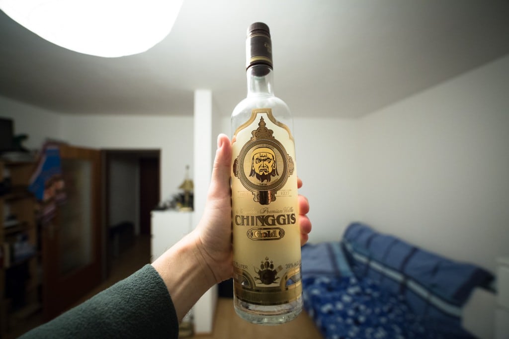 Chinggis Gold vodka