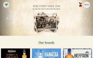 Palirna distillery website
