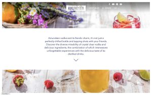 Amundsen vodka recipe page
