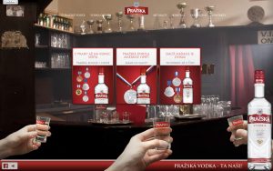 Pražská vodka website
