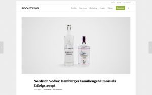article about Nordisch vodka on About Drinks